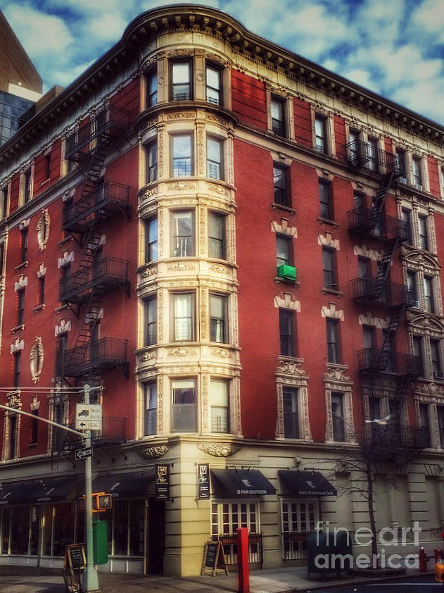Stately Lady of the East Side - Old Buildings of New York Photograph by Miriam Danar