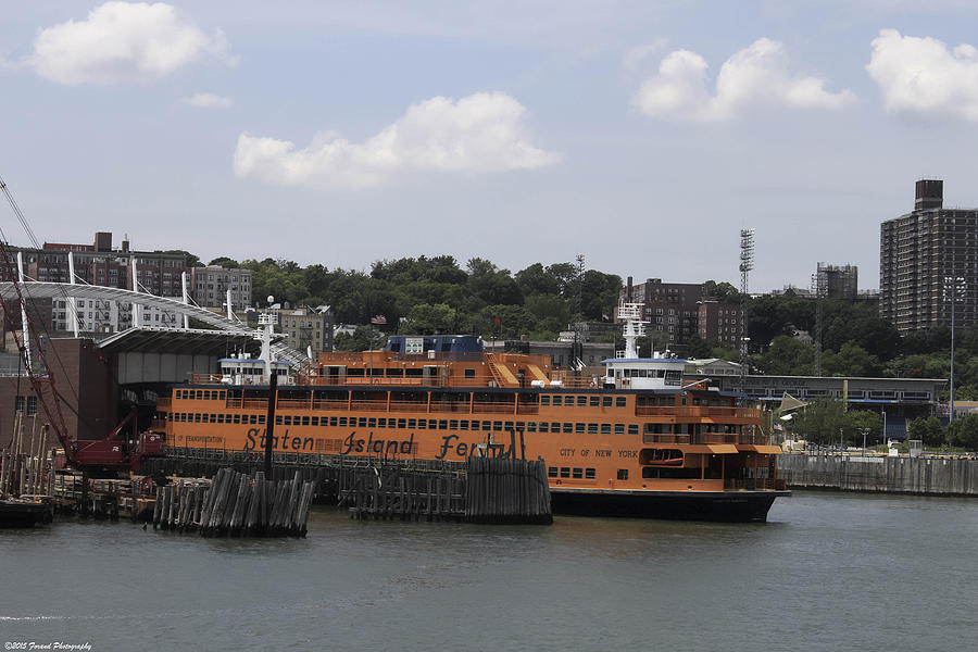 Staten Island Ferry  Photograph by Debra Forand