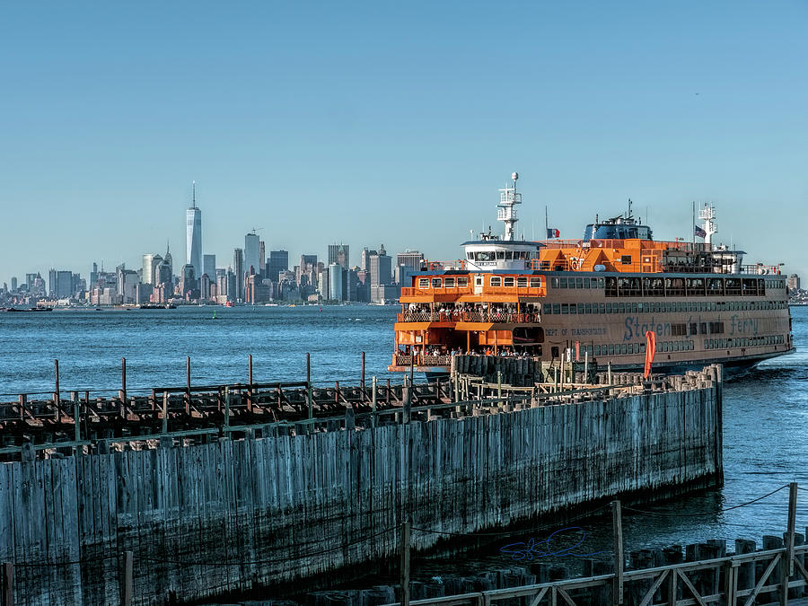 Staten Island Ferry Photograph by Steve Sahm