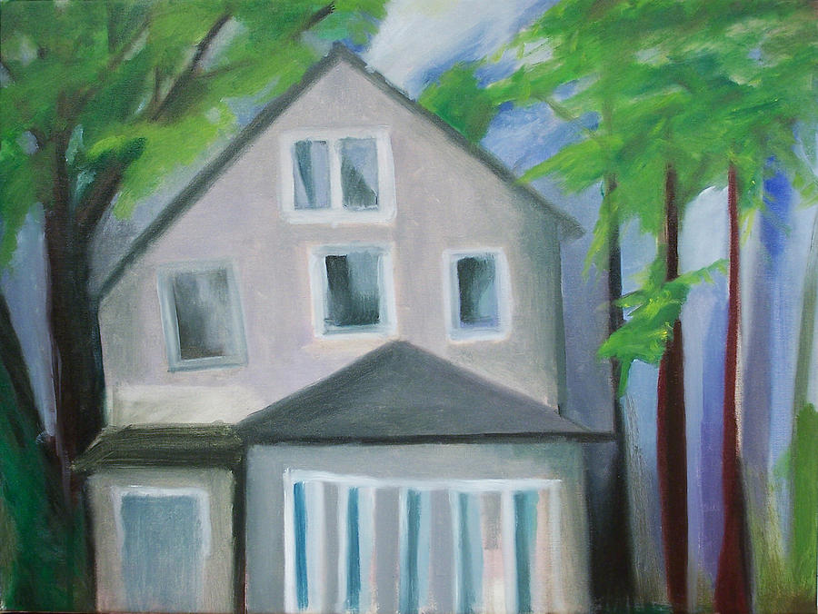 Staten Island House Painting by Ron Erickson