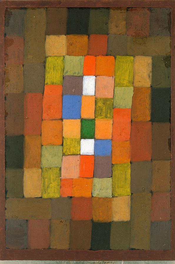 Static Dynamic Gradation Painting by Paul Klee
