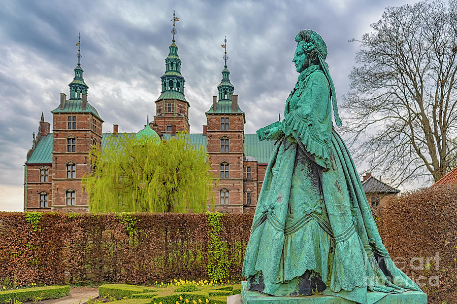 Statue at Rosenborg Castle Photograph by Antony McAulay