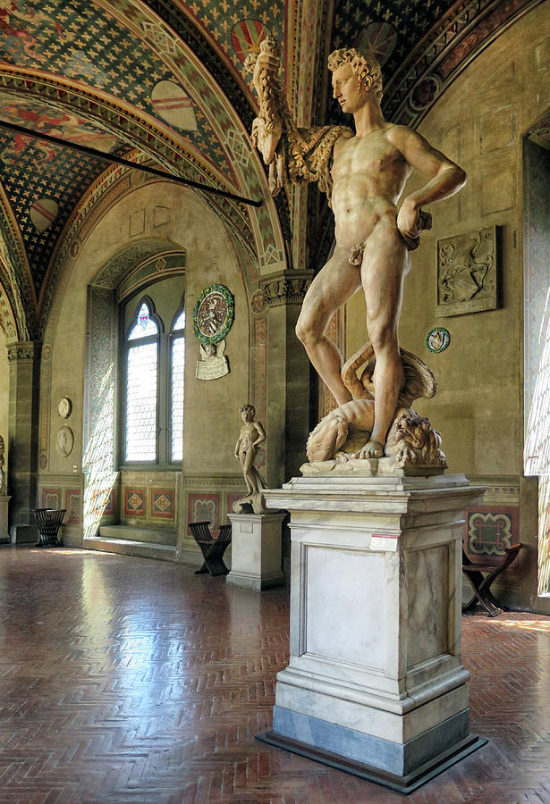 Statue at the Bargello Museum Photograph by Dave Mills
