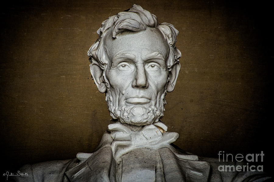 Henry Bacon Photograph - Statue Of Abraham Lincoln - Lincoln Memorial #7 by Julian Starks
