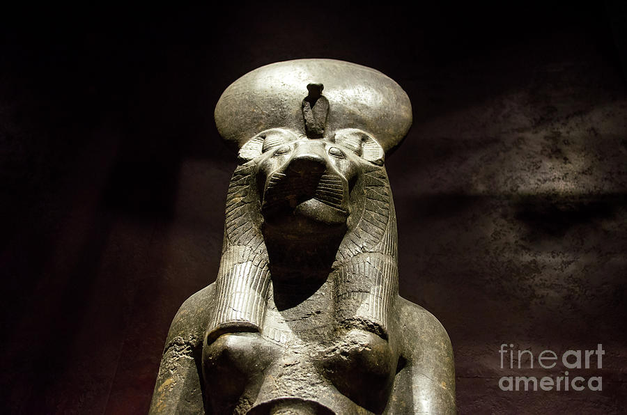Statue of Anubi god BASTET Photograph by Luca Lorenzelli