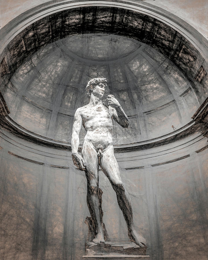Statue of David Photograph by Joe Myeress