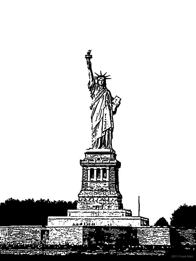 Statue of Liberty 1.1 Photograph by Frank Mari