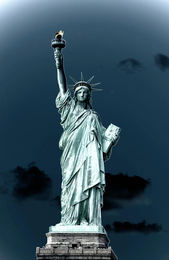 Statue of Liberty Photograph by Alan Goldberg
