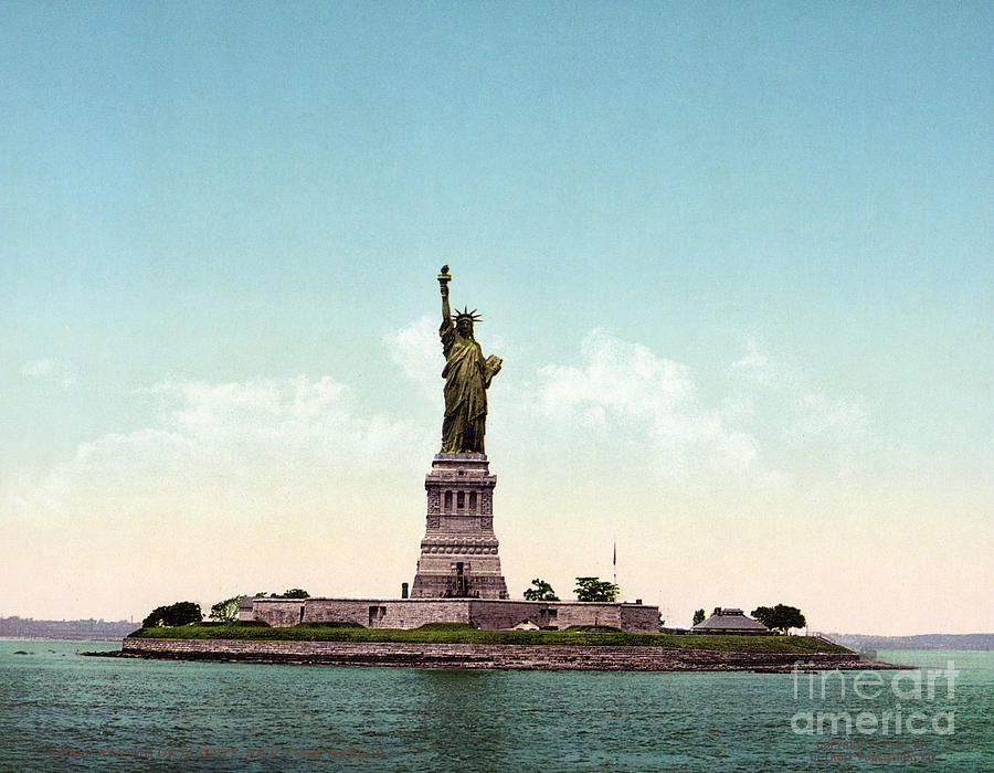 STATUE OF LIBERTY, c1905 Photograph by Granger
