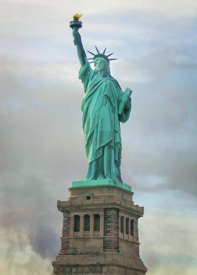 Statue of Liberty Photograph by David Thompsen