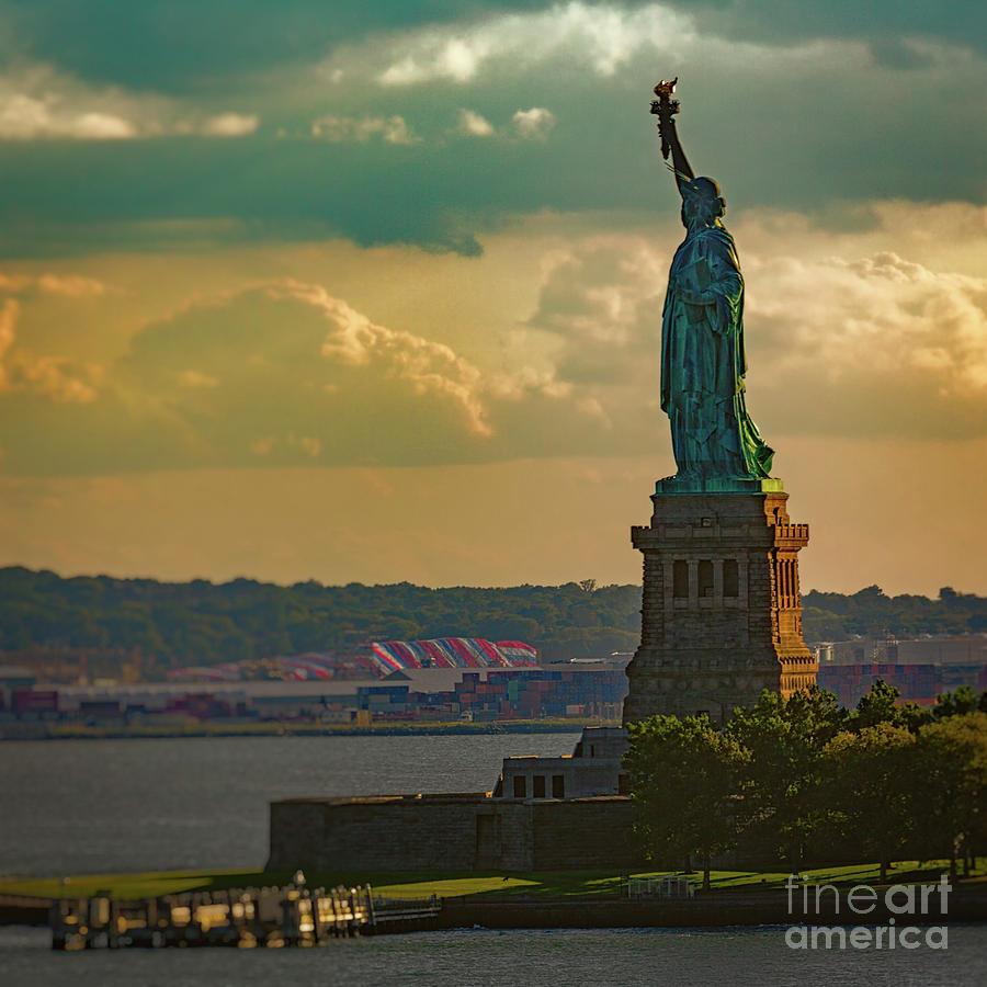 Statue Of Liberty Photograph by Doug Sturgess