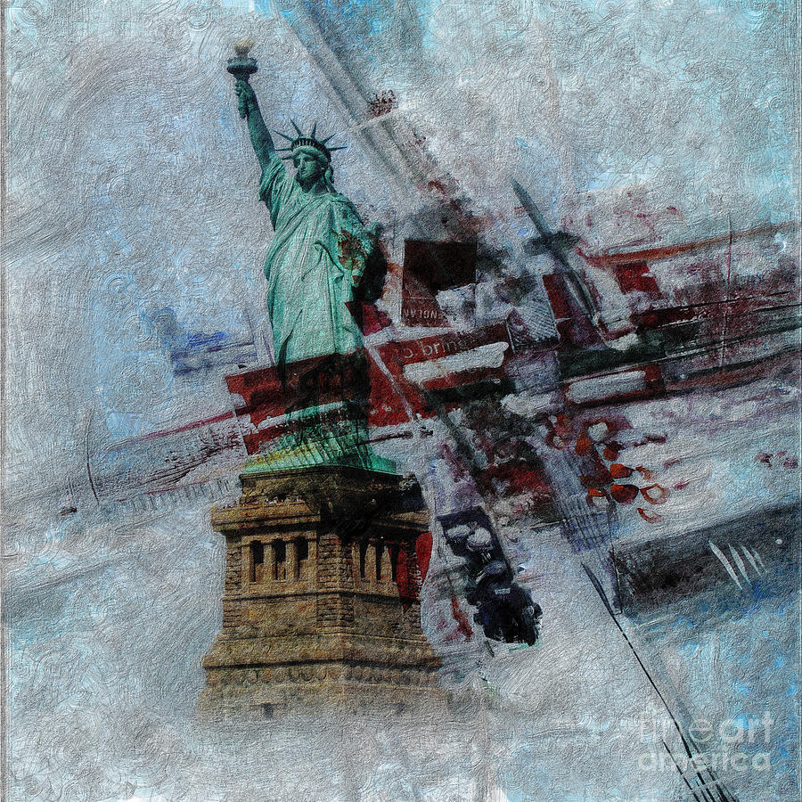 Statue of Liberty Painting by Gull G