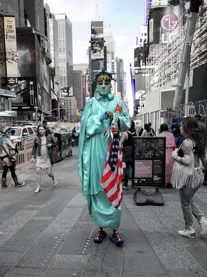 Statue Of Liberty guy Photograph by Jackson Pearson