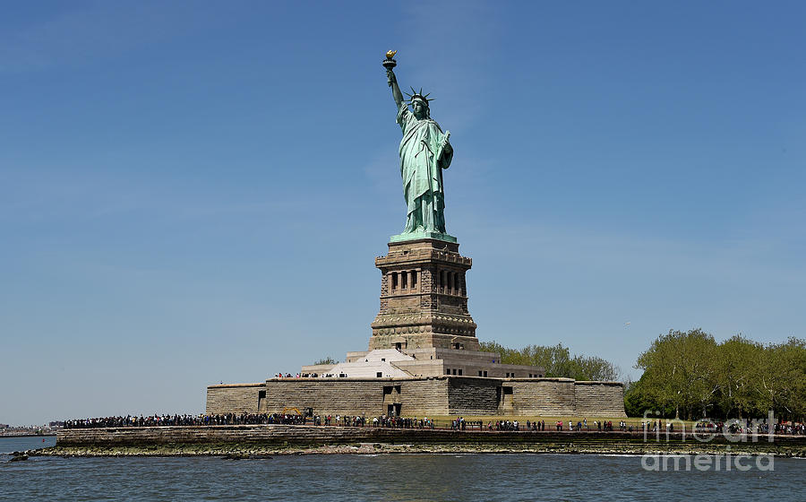 Statue of Liberty Photograph by Howard Koby