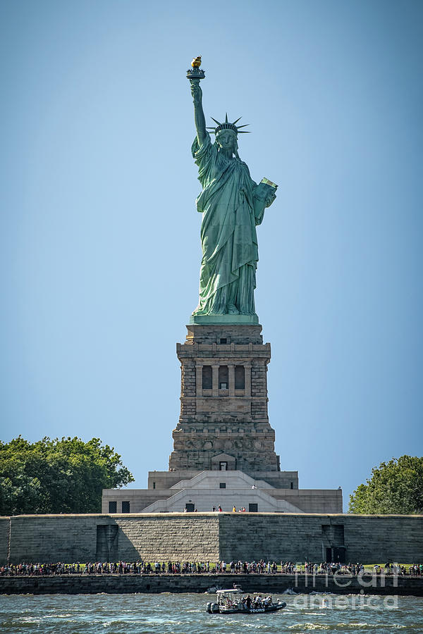 Statue Of Liberty Photograph by Judy Wolinsky