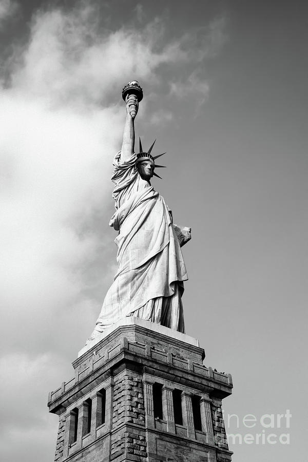 Statue of Liberty NYC Photograph by Edward Fielding