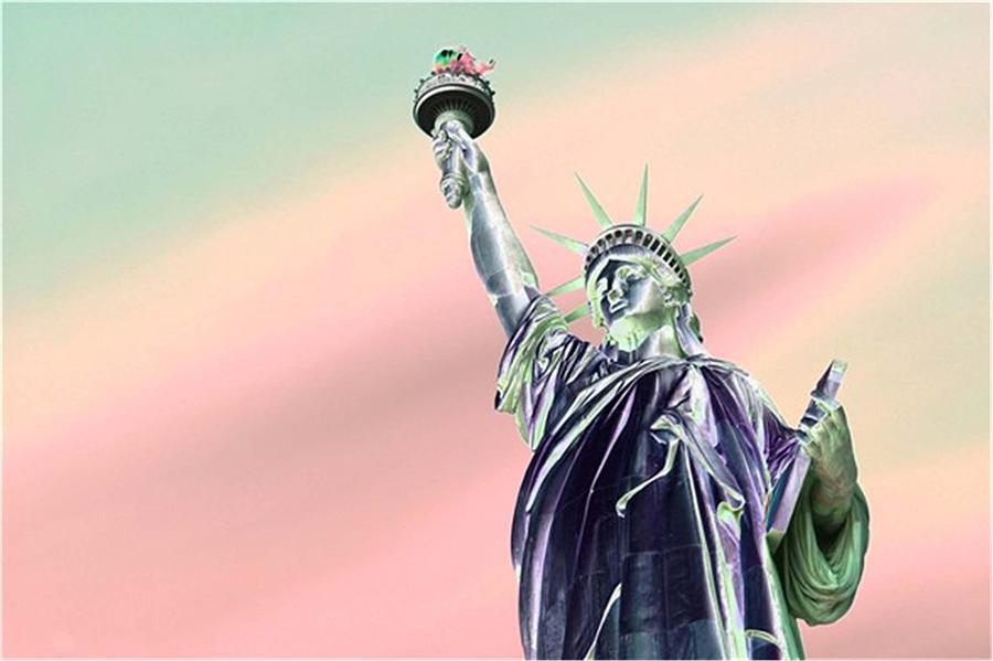 Statue Of Liberty - PhotoPower 70 Photograph by Pamela Critchlow