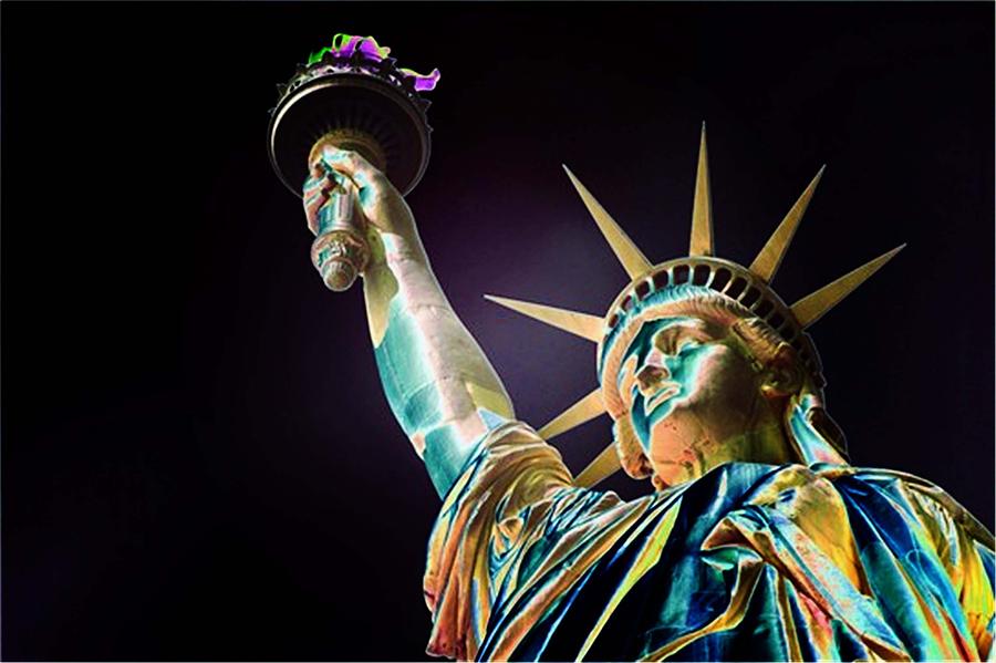 Statue Of Liberty - PhotoPower 71 Photograph by Pamela Critchlow