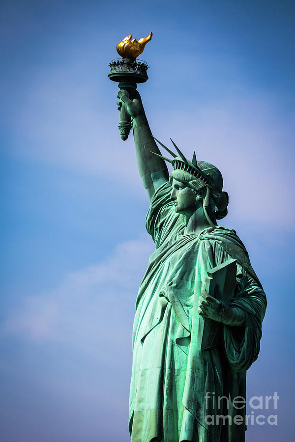 New York City Photograph - Statue of Liberty by Thomas Marchessault