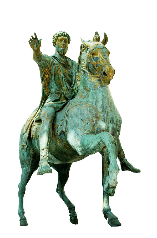 Statue of Marcus Aurelius Photograph by Fabrizio Troiani
