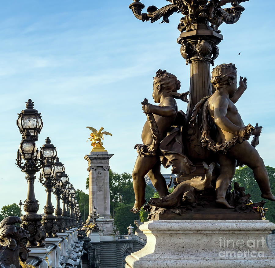 Statue Of Pont Alexandre Lll In Paris Photograph By Ulysse Pixel