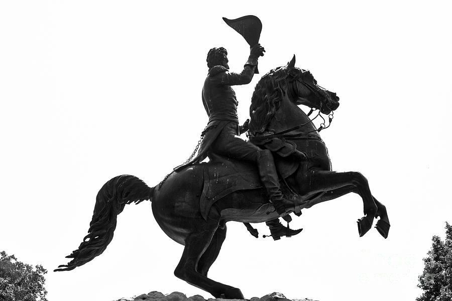 Statue Of President Andrew Jackson #4 Photograph
