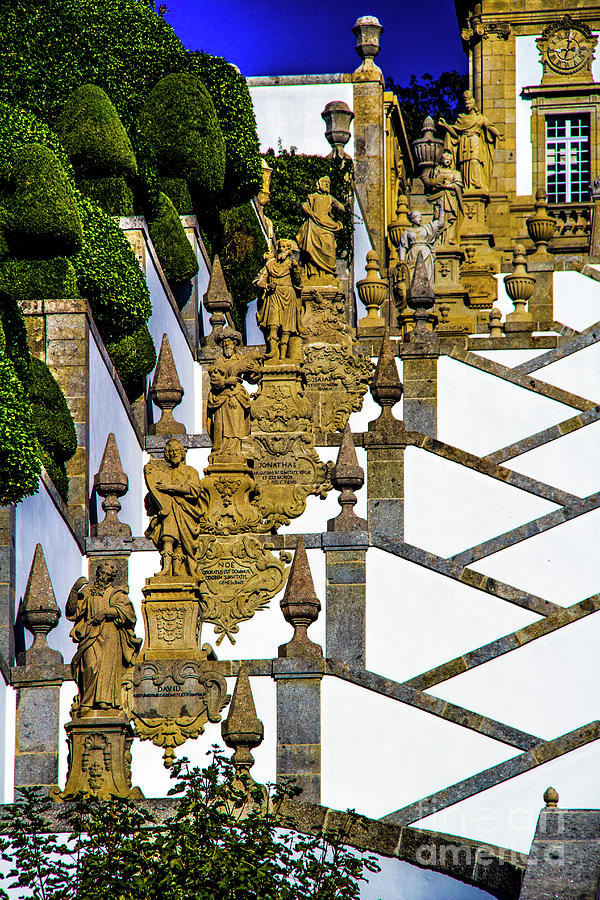 Statues Of Bom Jesus Photograph By Roberta Bragan - Fine Art America