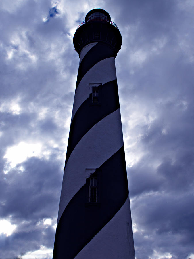 St.Augustine Light House Photograph by Bob Johnson