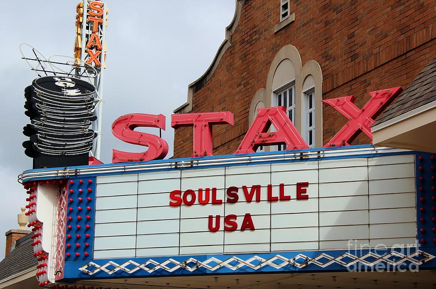 Stax Records in Color Photograph by Robert Wilder Jr