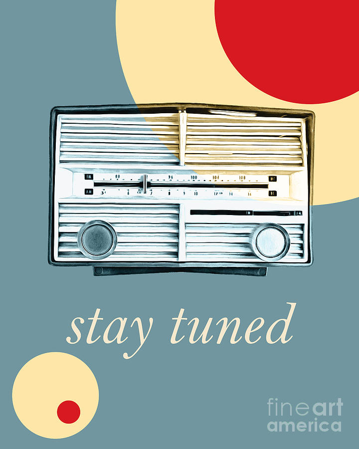 Vintage Photograph - Stay Tuned by Edward Fielding