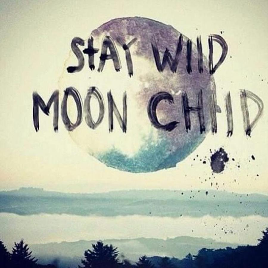Moonchild Photograph - ✌#staywild #moonchild 🌛🌌#befree by Katie McCrary