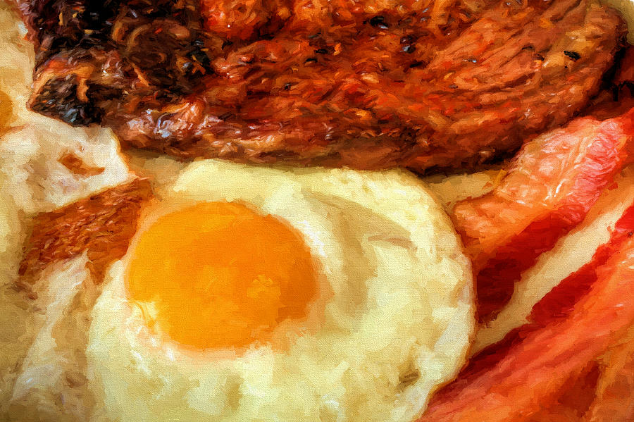 Steak and Eggs Photograph by JC Findley