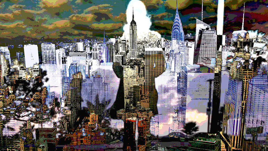 City Digital Art - Steal The City by Mary Clanahan