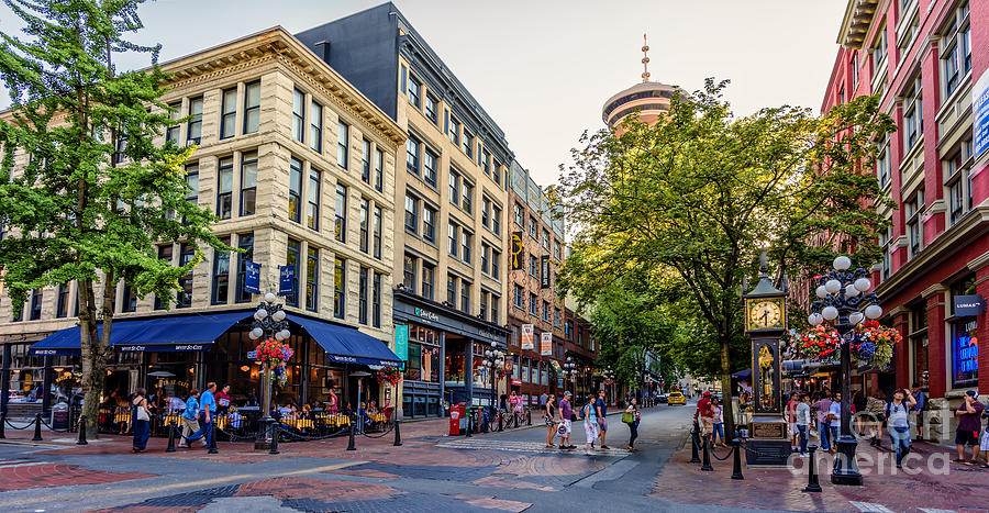 Steam Clock in Vancouver Photograph by Viktor Birkus - Fine Art America