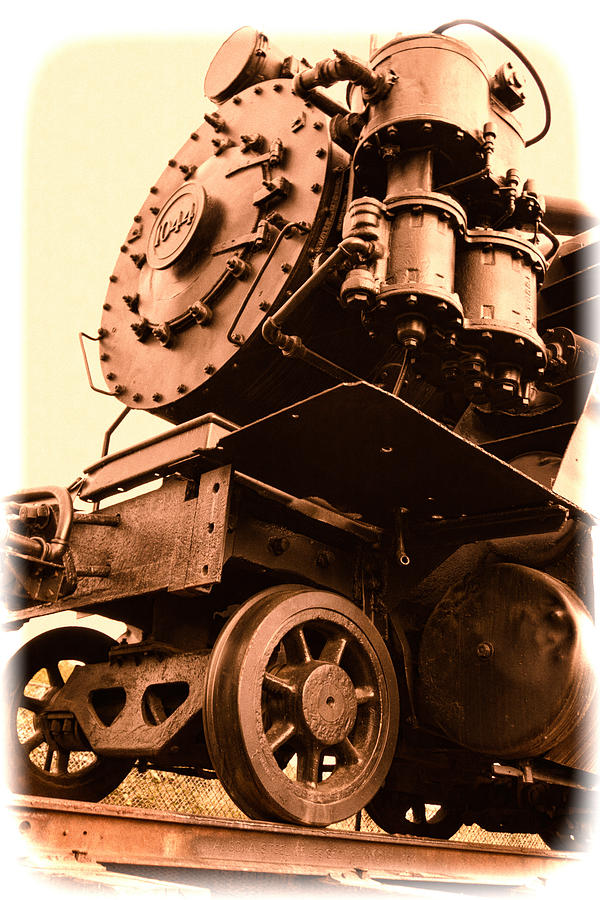Steam Engine 1044 Photograph by Wayne Enslow