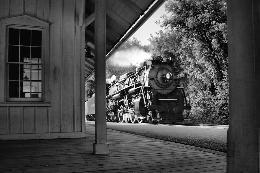 Steam Engine #765 Photograph