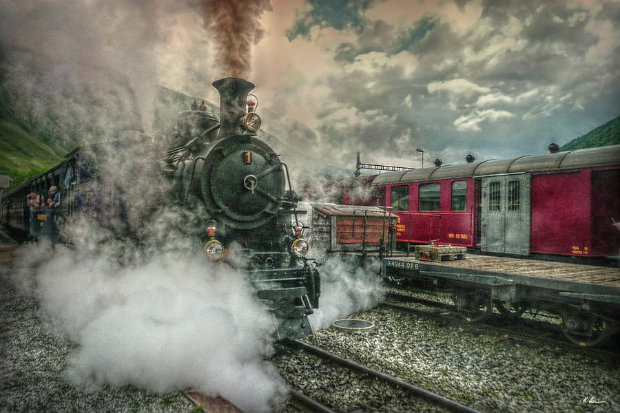 Steam Engine Photograph by Hanny Heim