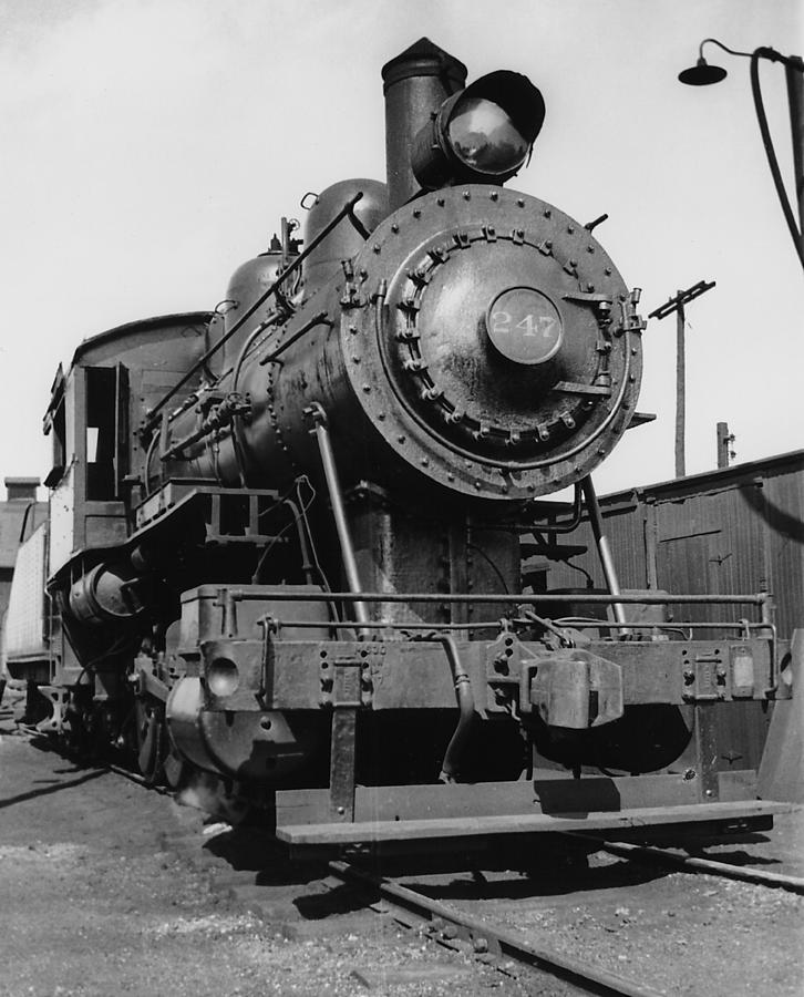 Steam Engine in Wisconsin - 1930 Photograph by Chicago and North Western Historical Society