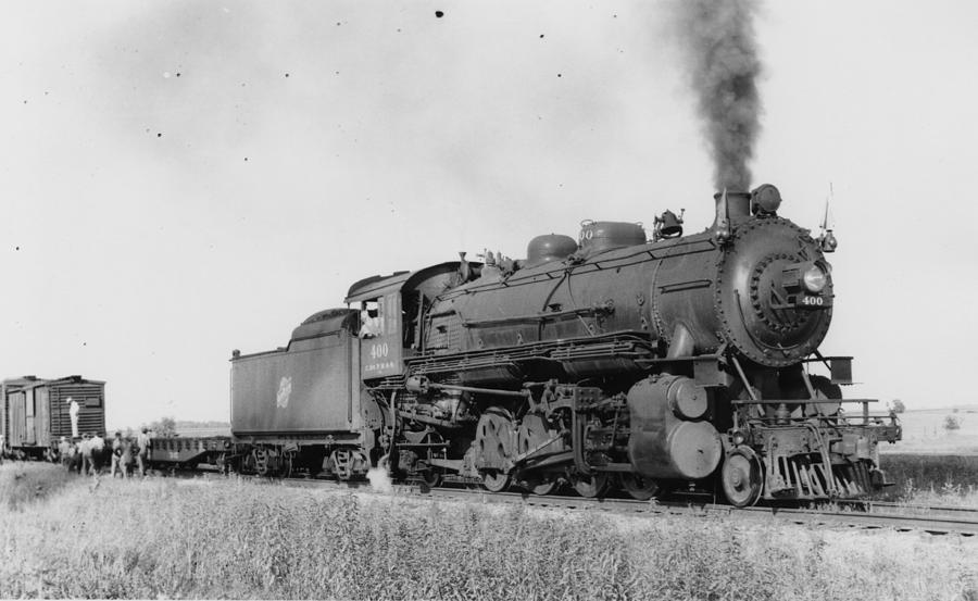 Steam Engine Lugging Freight Photograph by Chicago and North Western Historical Society