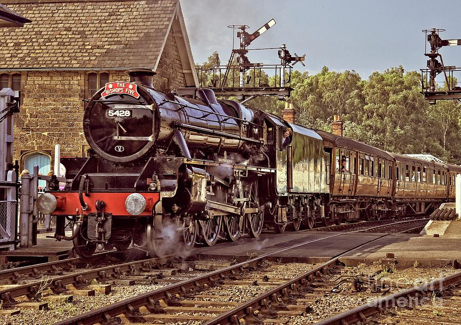 Steam Loco On Yorkshire Railway Photograph by Martyn Arnold