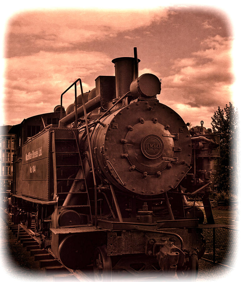 Steam Locomotive 1044 Photograph by Wayne Enslow