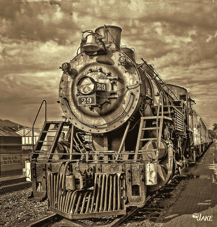 Steam locomotive 2 Photograph by Jake Steele - Fine Art America