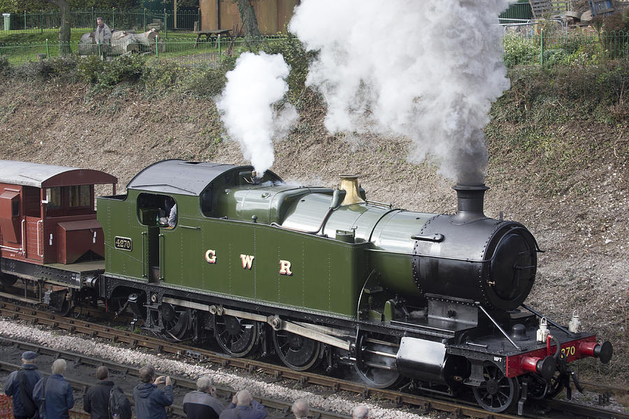 GWR steam locomotive 4270 Photograph by Tony Mills