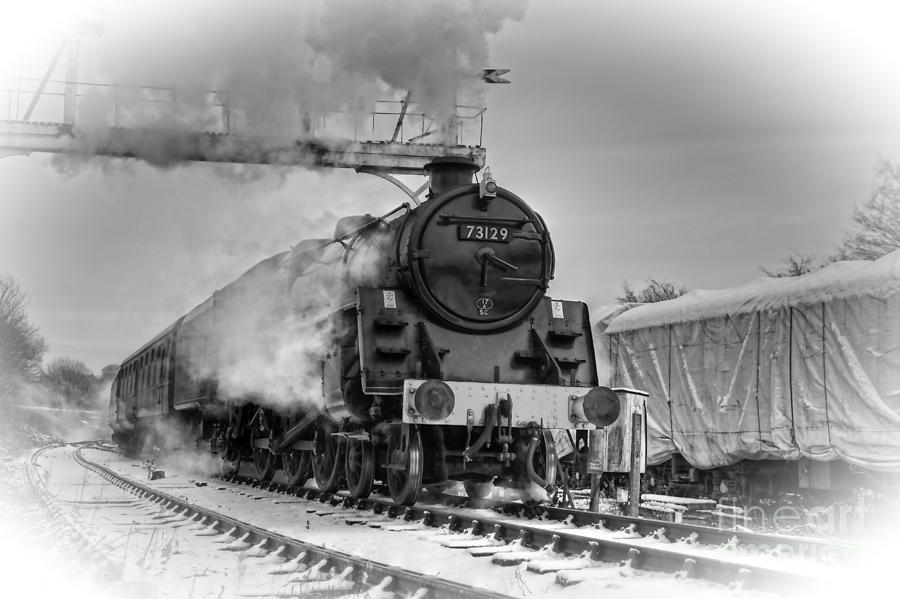 Steam Locomotive 73129 Photograph by David Birchall