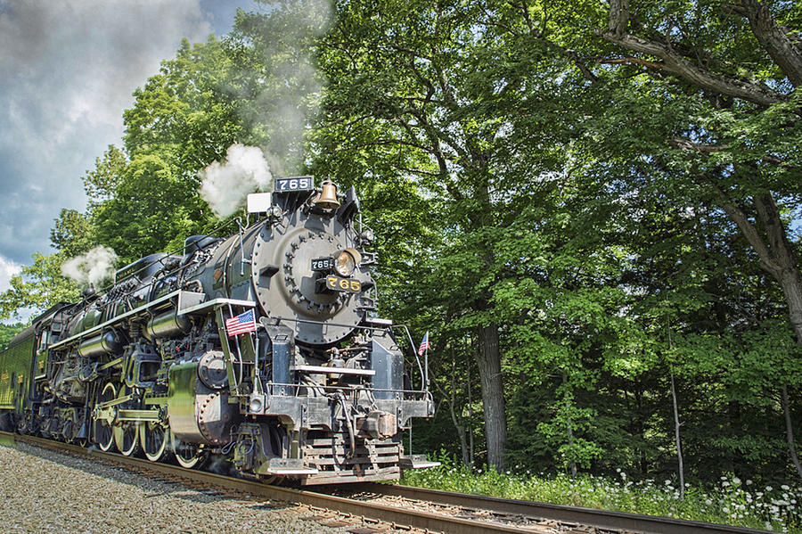 Steam Locomotive 765 Photograph by Joe Granita