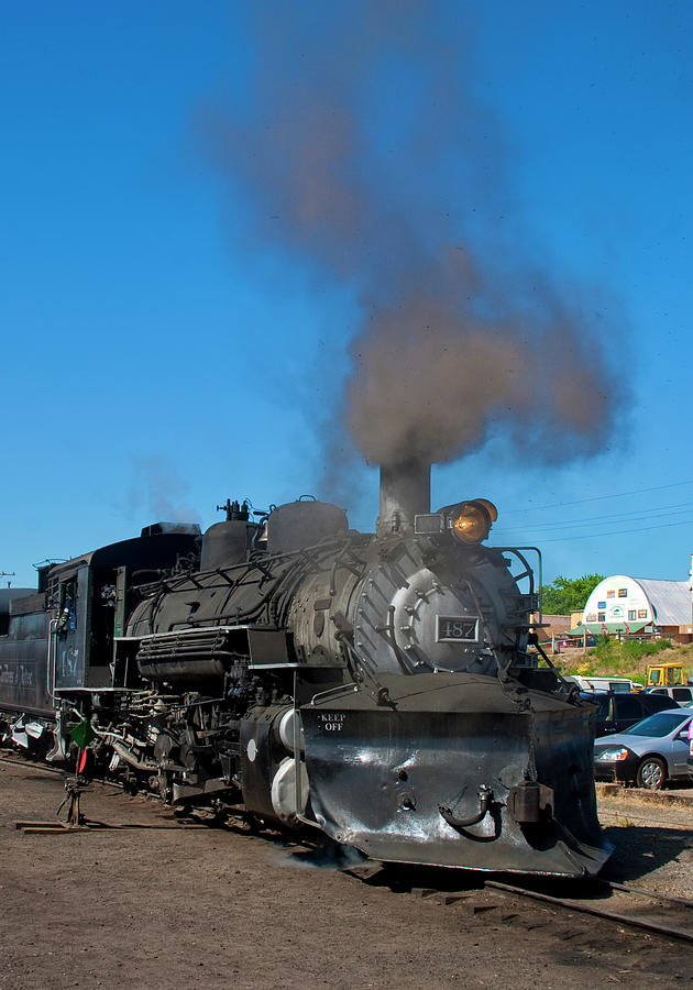 Steam Locomotive - Chama - New Mexico Photograph by Steven Ralser