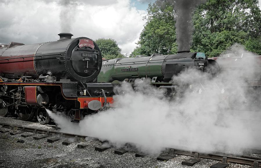 Steam Locomotive Drama Photograph by David Birchall
