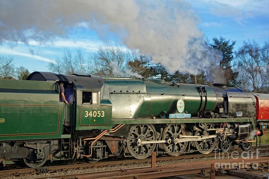 Steam Locomotive Elegance Photograph