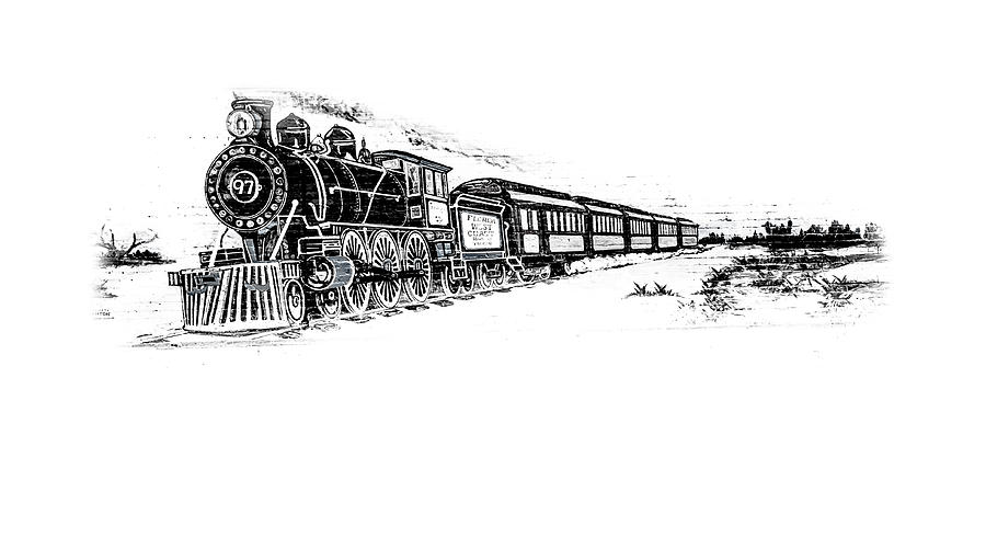 Steam Locomotive  Photograph by Louis Ferreira