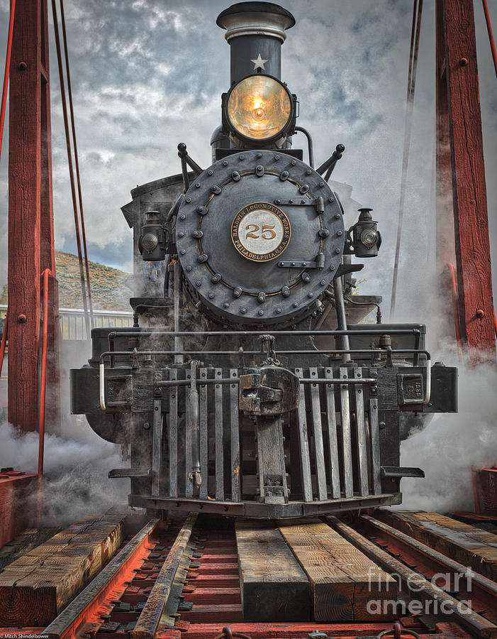 Steam Locomotive Photograph by Mitch Shindelbower